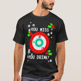 Camiseta Você Sente Falta Do Jogo Você Bebe O Jogo De Natal