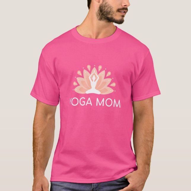 Camiseta Você Sentirá Bem Yoga Mãe (Frente)