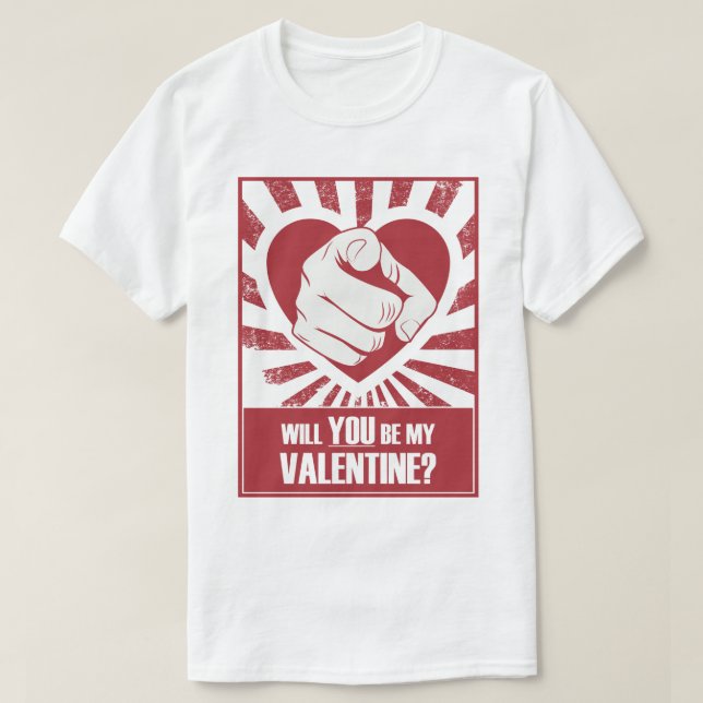 Camiseta Você Será Meu Namorado (Frente do Design)
