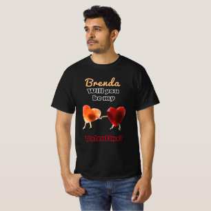 Camiseta Você será meu Namorados? Masculino