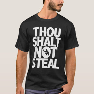 Camiseta Você Shalt Não Rouba Beisebol