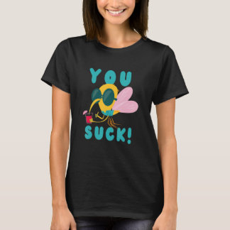 Camiseta Você suga assim como o mosquito inseto voador mosq