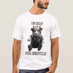 Camiseta Você suga, unsuck imediatamente
