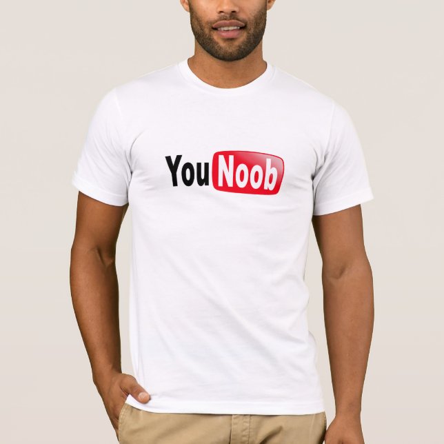 Camiseta Você t-shirt de Noob (Frente)