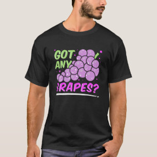Camiseta Você Tem Alguma Uva De Sumo De Uva Vermelha Doce
