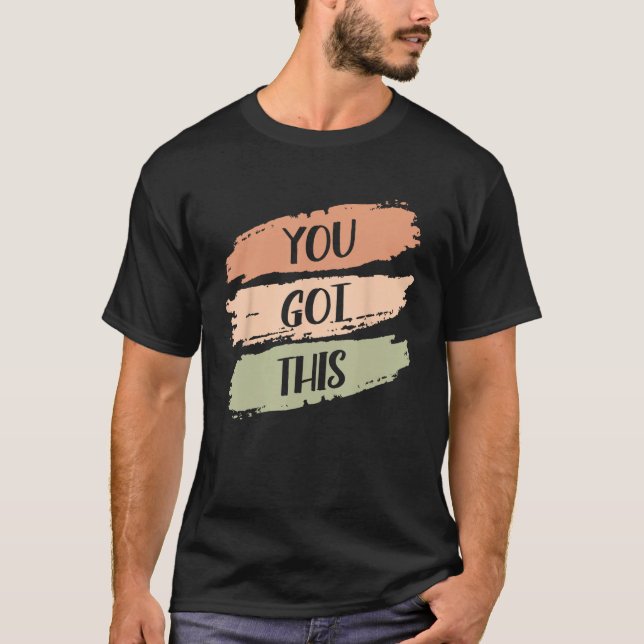 Camiseta Você Tem Essa Forte Motivação De Confiança (Frente)