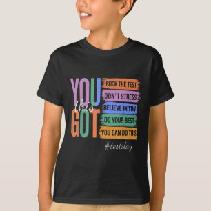 Camiseta Você Tem Este Não Esfaqueando O Dia Do Teste