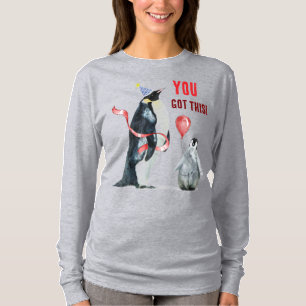 Camiseta Você tem este slogan motivacional das mulheres