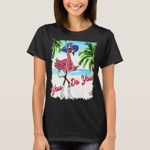 Camiseta Você Tem Férias Flamingo De Verão