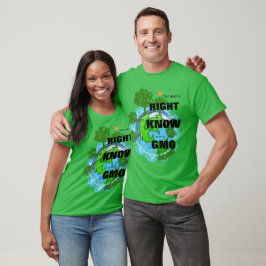 Camiseta Você Tem o Direito de Saber se é OGM