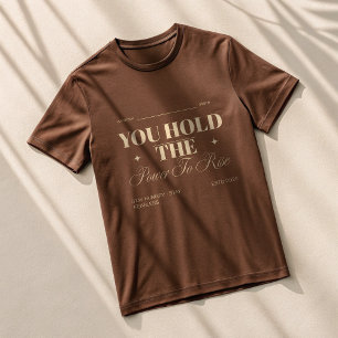 Camiseta VOCÊ TEM O PODER DE SE ELEVAR   Savage Motivaciona