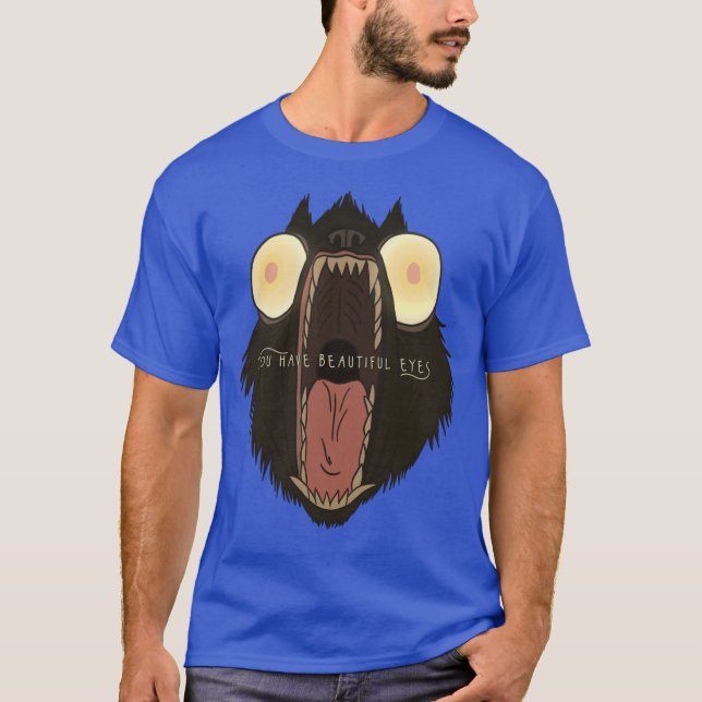 Camiseta você tem olhos lindos (Frente)