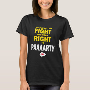 Camiseta Você tem que lutar pelo seu direito à paixão
