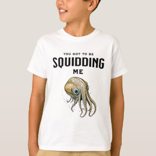 Camiseta Você tem que me esgueirar um trocadilho engraçado