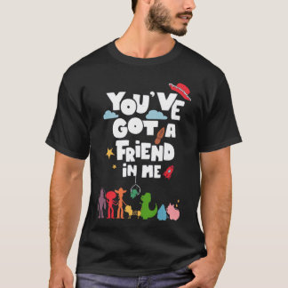 Camiseta Você Tem um Amigo Em Mim família