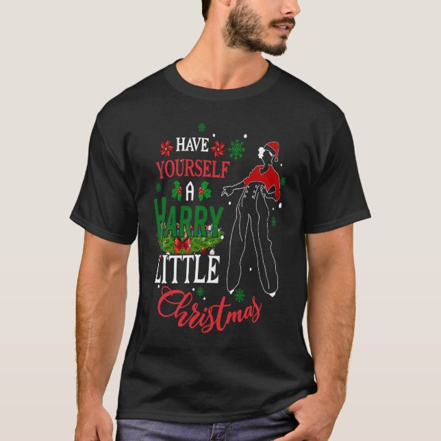 Camiseta Você Tem Um Pequeno Natal De Arte? (Frente)