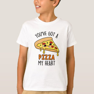 Camiseta Você tem uma pizza, minha picareta de pizza engraç