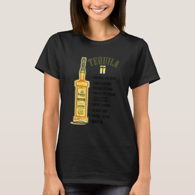 Camiseta Você Teve Os Dois Tequila Es Tu Amigo Trazendo? (Frente)