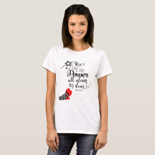 Camiseta VOCÊ TINHA O PODER O TEMPO TODO Varinha Oz Persona