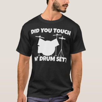 Camiseta Você tocou minha bateria retro família
