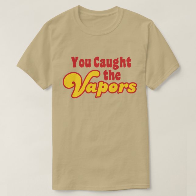 Camiseta Você travou os vapores (Frente do Design)