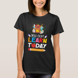 Camiseta Você Vai Aprender Hoje Bonitinho
