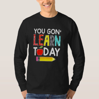 Camiseta Você Vai Aprender Hoje Professor Volta às Aulas