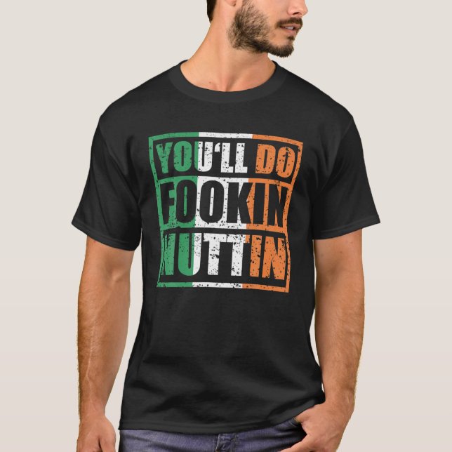 Camiseta Você vai fazer o orgulho irlandês da bandeira de F (Frente)