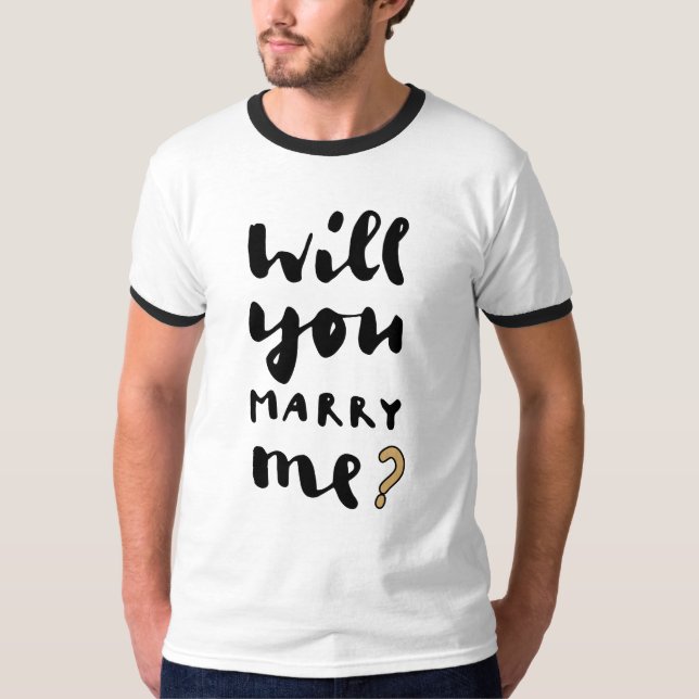 Camiseta Você vai me casado? (Frente)