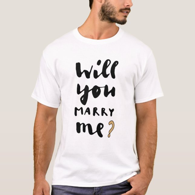 Camiseta Você vai me casado? (Frente)
