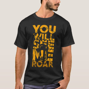 Camiseta Você Vai Me Ver Roar Tiger T Para O Workout Gym Fi