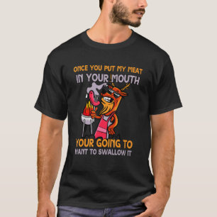 Camiseta Você Vai Querer Engolir A Grelha Do Cozinhar