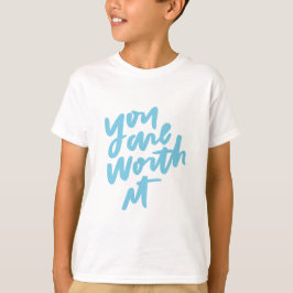 Camiseta Você vale a pena