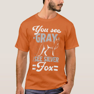 Camiseta Você Vê Cinzas Que Vejo Prata De Animais Selvagens