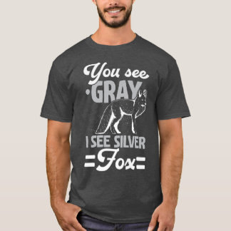 Camiseta Você Vê Cinzas Que Vejo Prata De Animais Selvagens