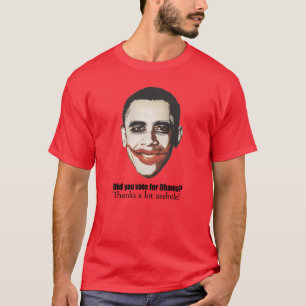 Camiseta Você votou para Obama