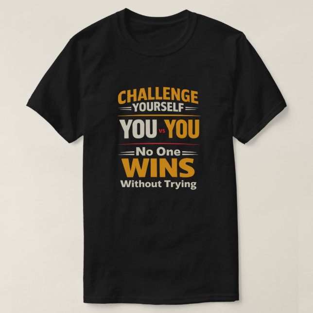 Camiseta Você vs Você 1h (Frente do Design)