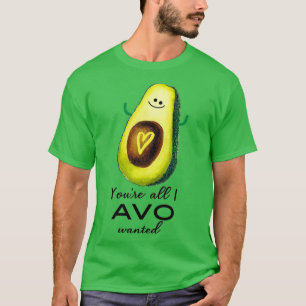 Camiseta Vocês, eu queria abacate fofo.