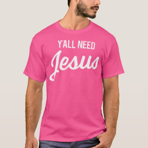 Camiseta Vocês precisam de Jesus, humor cristão engraçado