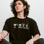 Camiseta Vocês são o Halloween Ocidental com Calçados de El<br><div class="desc">Vire-se para a estação assustadora com esta árvore minimalista "Y'all", perfeita para as vibrações do Halloween Ocidental. Troque suas botas por calçados de bruxa ou elfo e abraça a vaqueira ou o espírito de vaqueiro com um toque de magia feiticeira. Ideal para qualquer um que queira adicionar um toque de...</div>