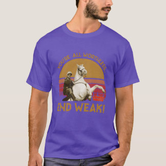Camiseta Vocês são todos inúteis e fracos Filme Animal Hous