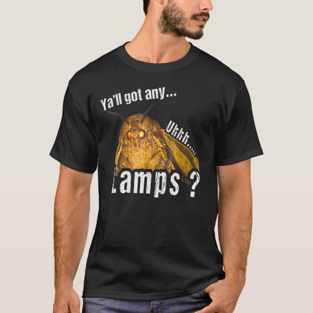Camiseta Vocês Têm Luzes De Lâmpada De Lâmpada Engraçada (Frente)