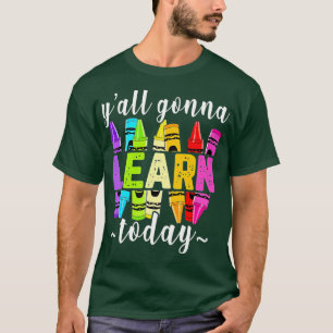 Camiseta Vocês Vão Aprender Hoje Engraçado Professor De Vol