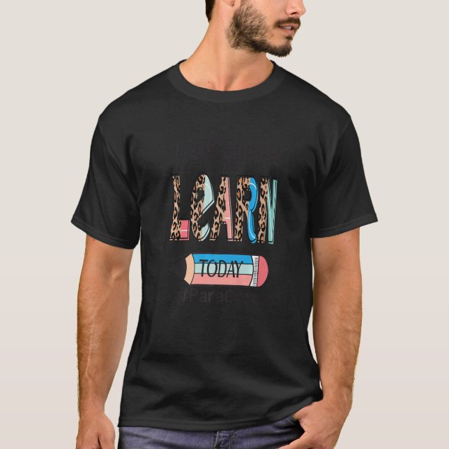 Camiseta Vocês vão aprender hoje Para Tripulação (Frente)