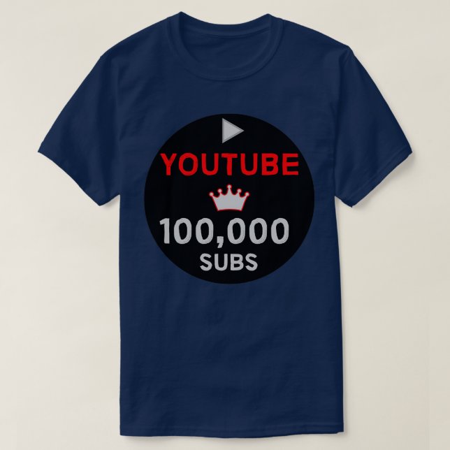 Camiseta VocêTuber Milestone Oferece a vocêTuber Vlogger Si (Frente do Design)