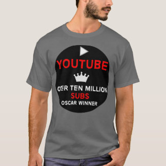 Camiseta VocêTuber Milestone Oferece a vocêTuber Vlogger Si