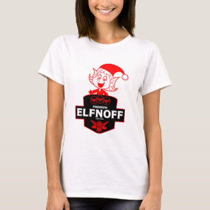 Camiseta Vodca de Natal Engraçado