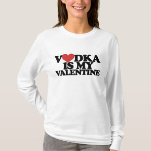 Camiseta Vodka é meu Namorados
