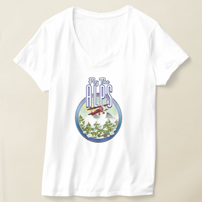 Camiseta Voe Os Alpes (Postura )