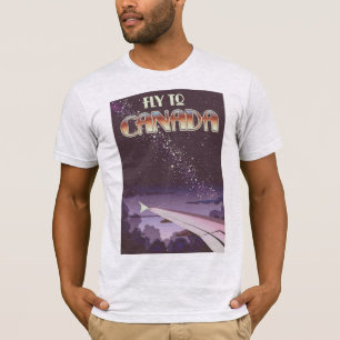 Camiseta Voe Para o Canadá